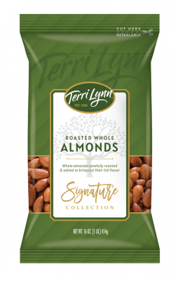 Roasted Whole Almonds - in Package